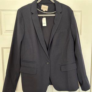 Loft, Navy Blue tall blazer, Size 16 T
